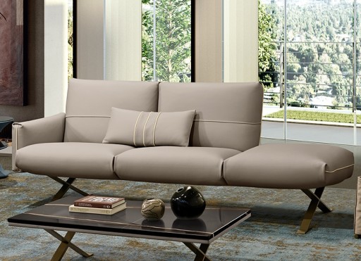 Canapea Gamma Rialto SP043  220cm  piele Danka F300  HandMade in Italy