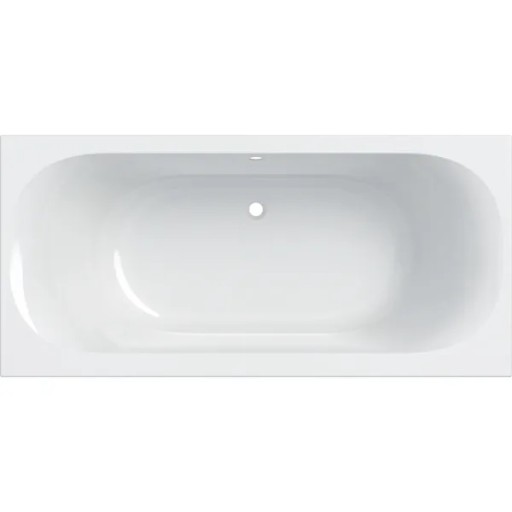 Cada baie rectangulara Geberit Soana Duo Slim 190x90cm cu picioare incluse  acril