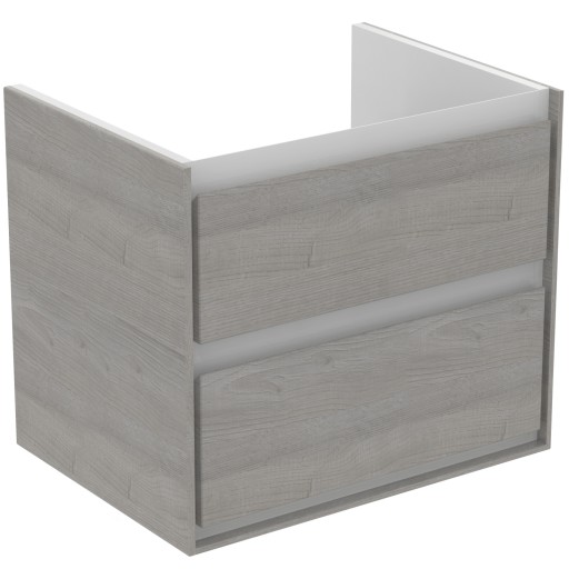 Dulap baza Ideal Standard Connect Air 60 cm  lemn gri deschis/alb mat