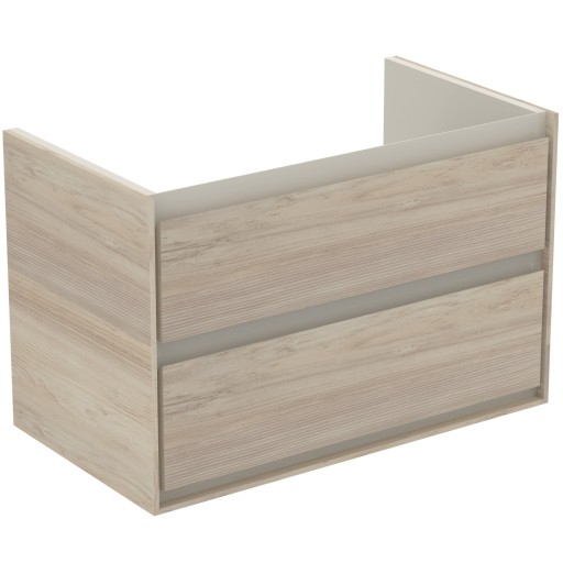 Dulap baza Ideal Standard Connect Air 80 cm  lemn maro deschis/maro deschis mat
