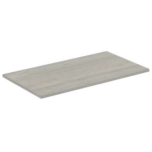 Blat suport mobilier baie Ideal Standard Connect Air 80 4 x 44 2 x 1 8 cm  lemn gri deschis