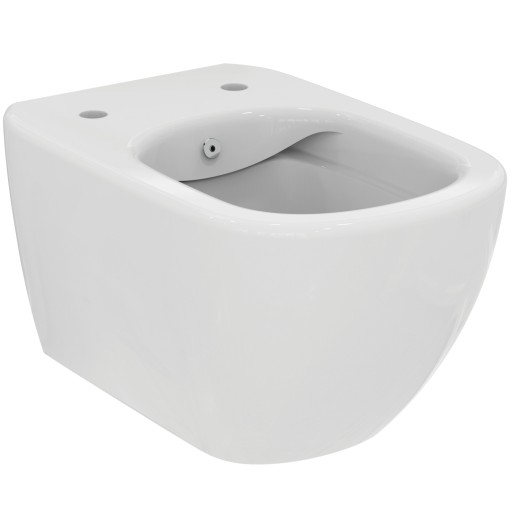 Vas WC suspendat Ideal Standard Tesi Rimless  cu functie de bideu si fixare ascunsa  alb