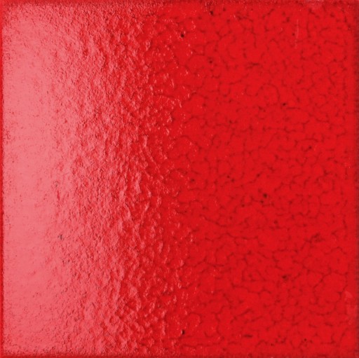 Faianta Iris Citta di Faenza 15x15cm  10mm  Rosso Glossy