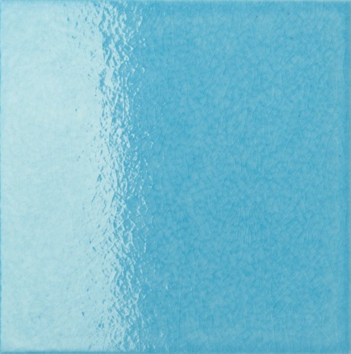 Faianta Iris Citta di Faenza 15x15cm  10mm  Azzurro Glossy