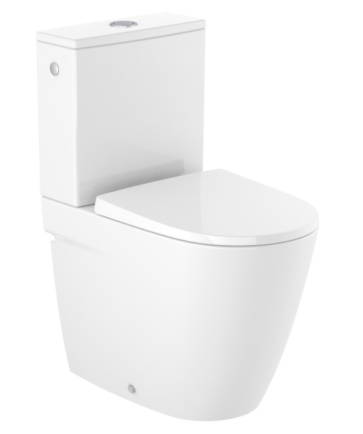 Vas WC Roca Ona Rimless back-to-wall  alb