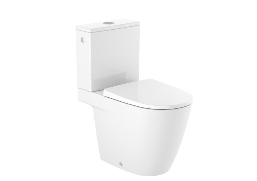 Vas wc Roca Ona Rimless  SupraGlaze  alb