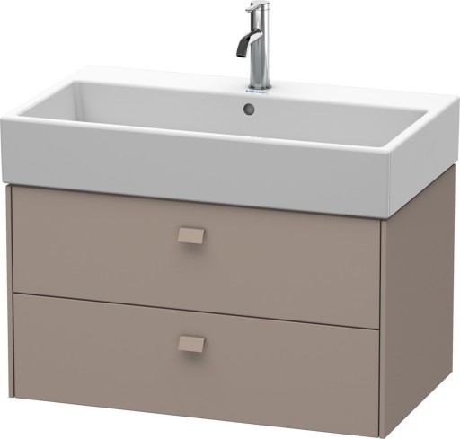Dulap baza suspendat Duravit Brioso 784x442mm  cu doua sertare  bazalt mat