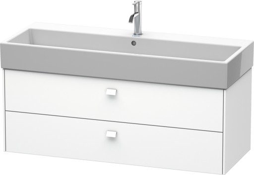 Dulap baza suspendat Duravit Brioso 1184x442mm  cu doua sertare  alb mat