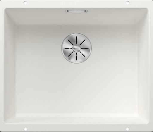 Chiuveta bucatarie Blanco Subline 500-U  530x460mm  montare sub blat  Silgranit alb