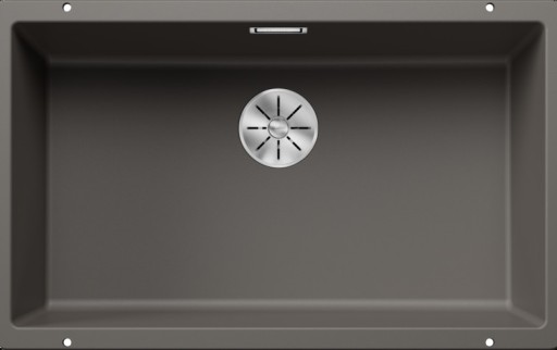 Chiuveta bucatarie Blanco Subline 700-U  730x460mm  montare sub blat  Silgranit gri vulcan