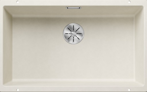 Chiuveta bucatarie Blanco Subline 700-U  730x460mm  montare sub blat  Silgranit alb antic