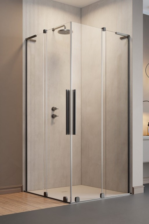 Usa de dus glisanta Radaway Furo SL KDD 100cm  deschidere dreapta  gunmetal periat