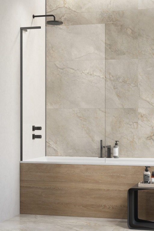 Paravan cada Radaway Modo SL PNJ II  un element fix orientare stanga  70cm  gunmetal periat