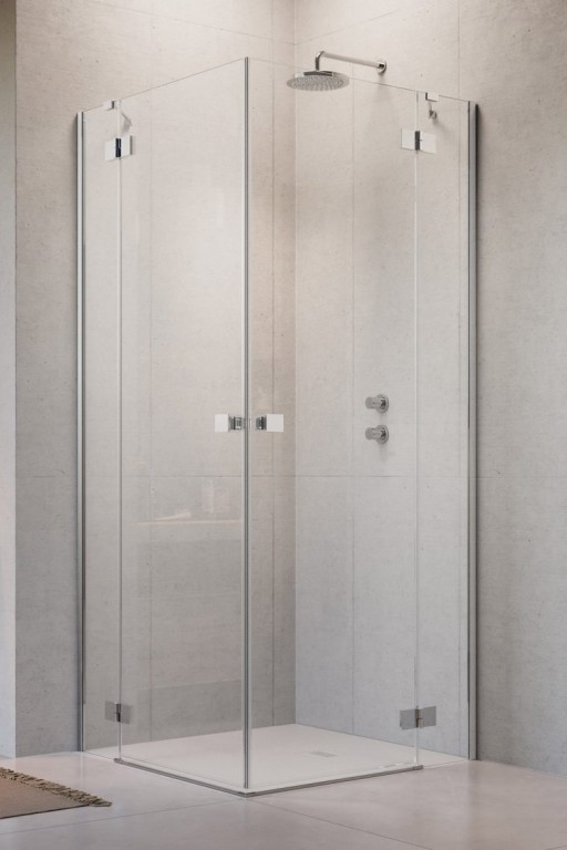 Usa de dus Radaway Essenza KDD 80cm  orientare dreapta  profil crom lucios