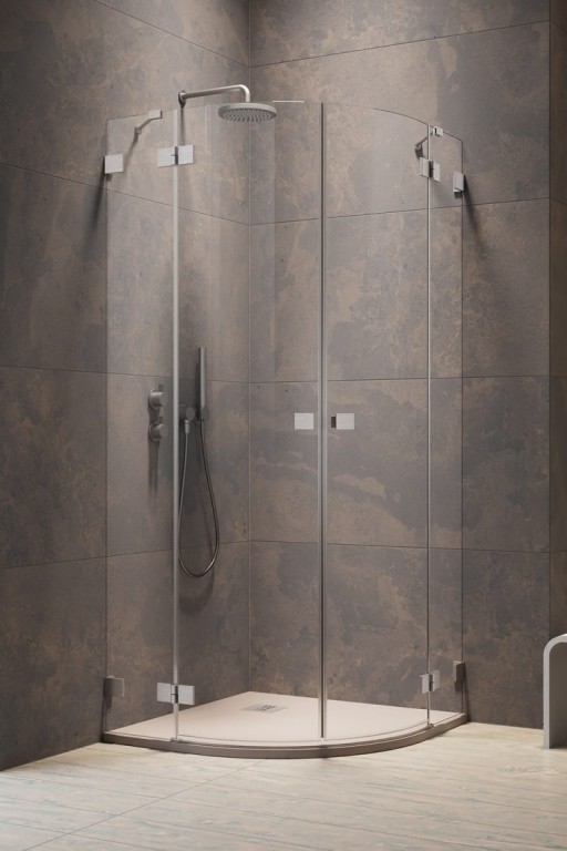 Usa de dus Radaway Essenza Pro PDD 100cm  orientare stanga  nickel periat