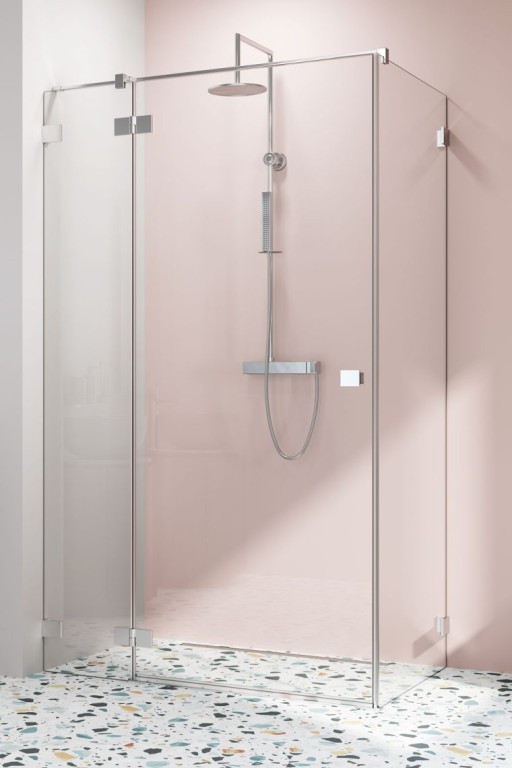 Usa de dus Radaway Essenza Pro KDJ 110cm deschidere stanga  profil crom lucios