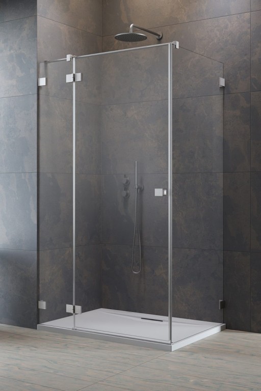 Usa de dus Radaway Essenza Pro KDJ 110cm deschidere stanga  nickel periat