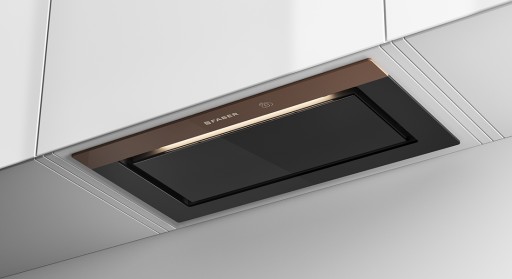 Hota incorporabila Faber BI-AIR KL A52 Air Treatment  670 m3/h intensiv  52 cm  Black Glass