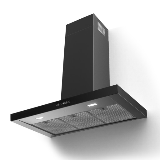 Hota Faber T-Dark A90 NG/2  720 m3/h intensiv  90cm  negru