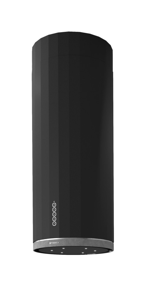 Hota insula Faber Corinthia Isola  690 m3/h intensiv  37cm  gri inchis mat