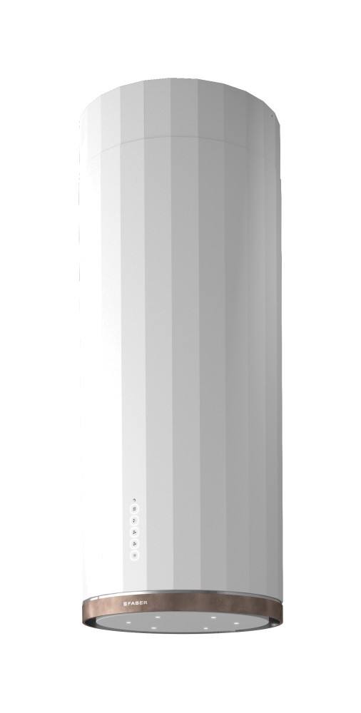 Hota insula Faber Corinthia Isola  690 m3/h intensiv  37cm  alb mat