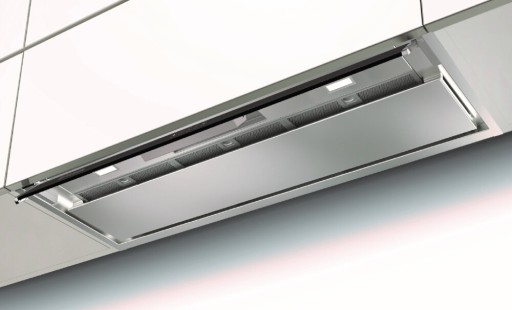 Hota incorporabila Faber In-Nova Touch A60  670 m3/h intensiv  60cm  inox-sticla neagra