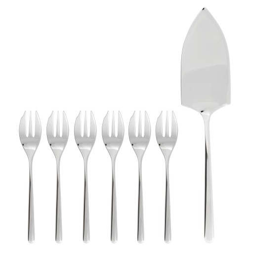 Set tacamuri Sambonet Linear  7 piese  inox