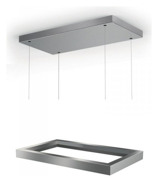 Kit rama pentru hota Faber Thea Island 80cm  inox