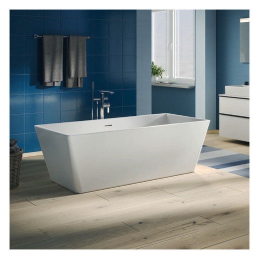 Cada rectangulara freestanding Duravit DuraSkye 160x75mm  alb