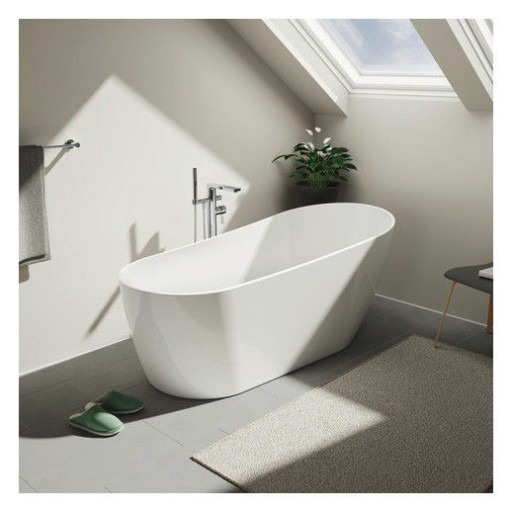 Cada ovala freestanding Duravit DuraFaro 170x75cm  alb