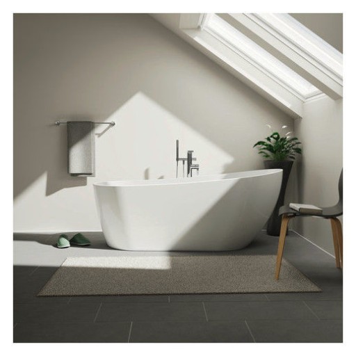 Cada ovala freestanding Duravit DuraFaro 180x80cm  alb