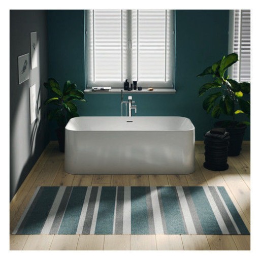 Cada rectangulara freestanding Duravit DuraFoga 170x70cm  alb