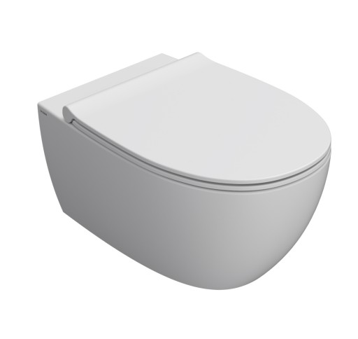 Vas wc suspendat Globo 4All NoRim 54cm  alb mat