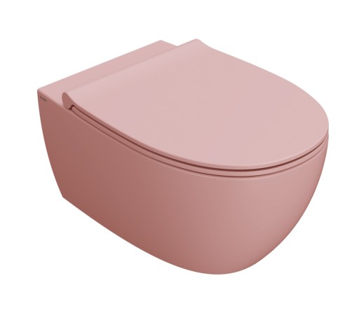 Vas wc suspendat Globo 4All NoRim 54cm  roz