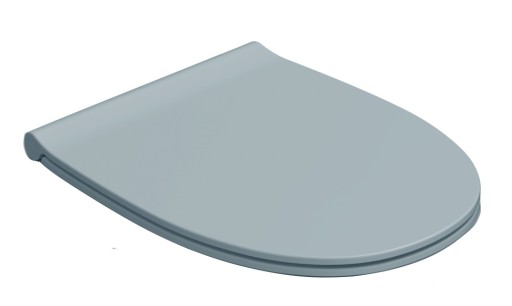 Capac wc Globo 4All cu inchidere lenta  54cm  albastru