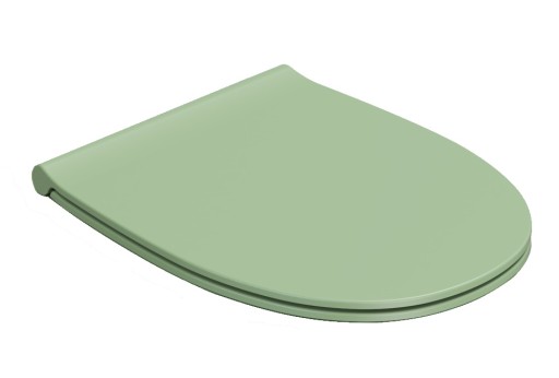 Capac wc Globo 4All cu inchidere lenta  54cm  verde lime