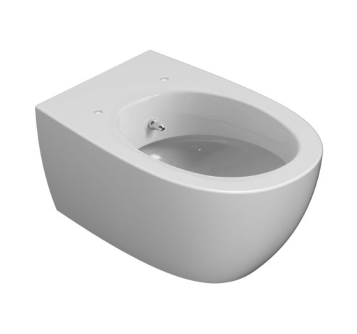 Vas wc suspendat Globo 4All  cu functie de bideu  54cm  alb