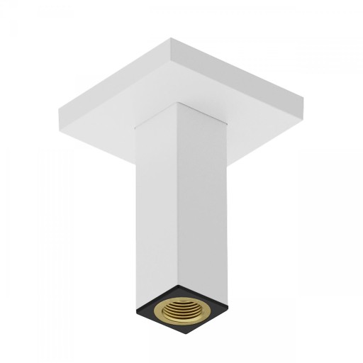 Brat de dus Hansgrohe E de tavan  10cm  alb mat