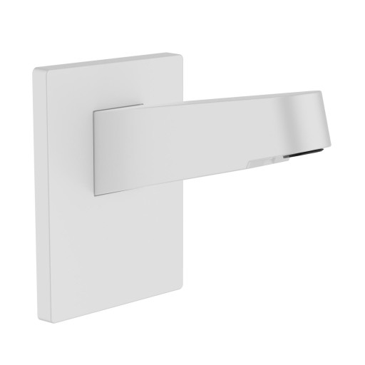 Brat de dus de perete Hansgrohe pentru palarii de dus Pulsify 260  alb mat