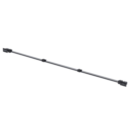 Capac rigola Viega Advantix Vario pentru montaj la perete  ajustabil pe lungime 30-120cm  negru