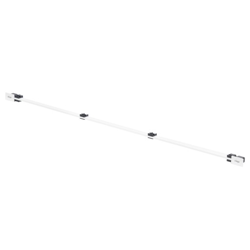 Capac rigola Viega Advantix Vario pentru montaj la perete  ajustabil pe lungime 30-120cm  alb