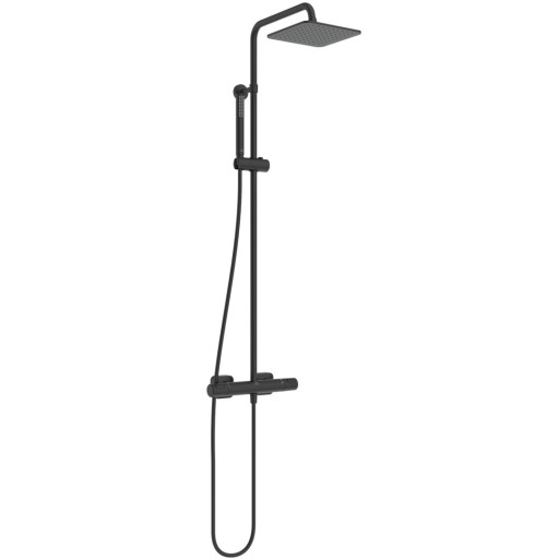 Coloana de dus Ideal Standard Ceratherm T25 cu baterie termostatata  negru mat