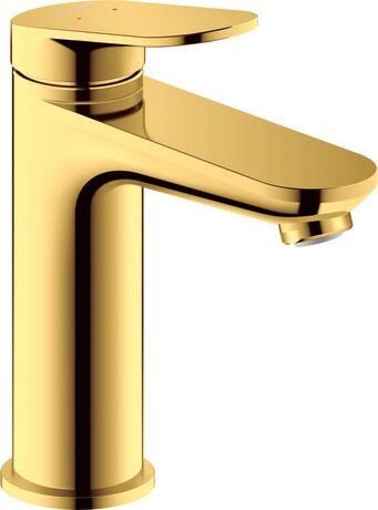 Baterie lavoar Duravit Wave M  fara ventil  auriu lucios