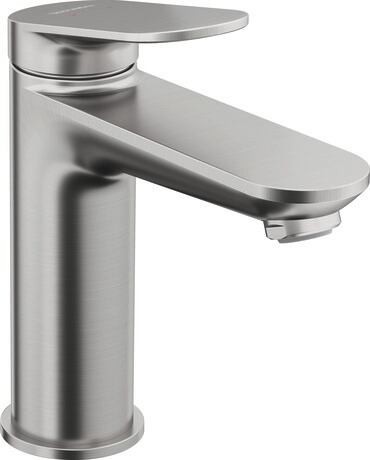 Baterie lavoar Duravit Wave M  fara ventil  inox periat
