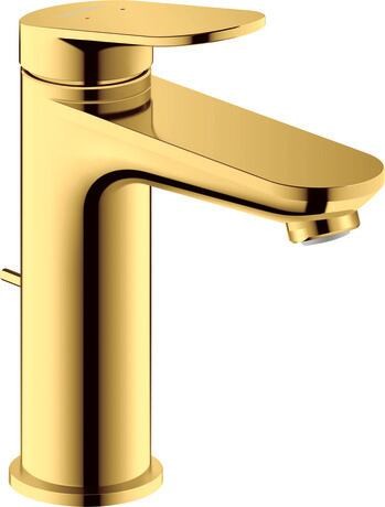 Baterie lavoar Duravit Wave M  ventil pop-up   auriu lucios