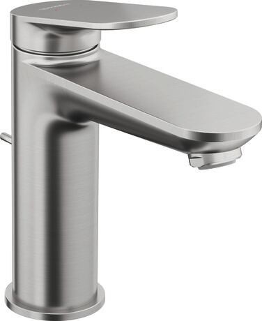 Baterie lavoar Duravit Wave M  ventil pop-up   inox periat