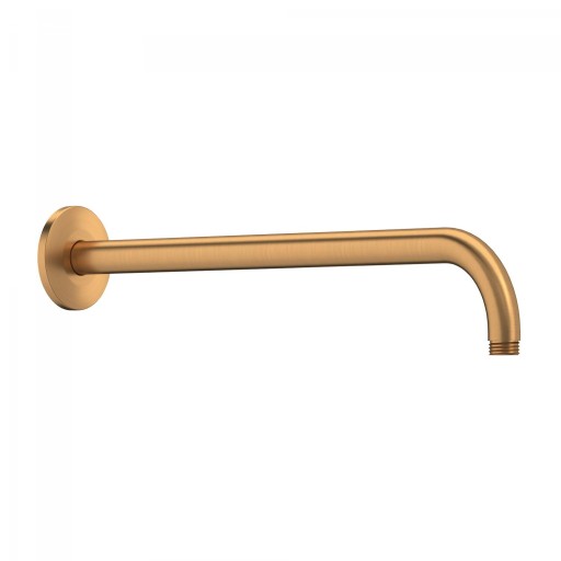 Brat de dus Duravit Shower Round 41cm  cu montaj pe perete  bronz periat