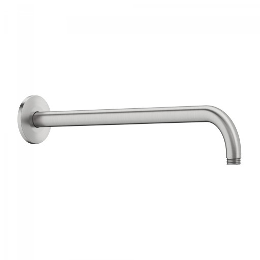 Brat de dus Duravit Shower Round 41cm  cu montaj pe perete  inox periat