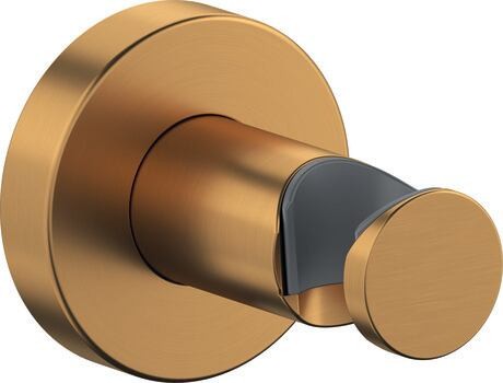 Agatatoare dus Duravit Shower Round  bronz periat