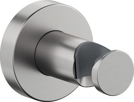 Agatatoare dus Duravit Shower Round  inox periat
